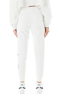 CARMAR RHINESTONE CHERRY SWEATPANTS