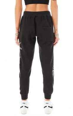 CARMAR RHINESTONE PALM TREE SWEATPANTS