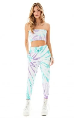 CARMAR FIREWORK TIE DYE SWEATPANTS