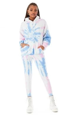 CARMAR SPIRAL TIE DYE SWEATPANTS