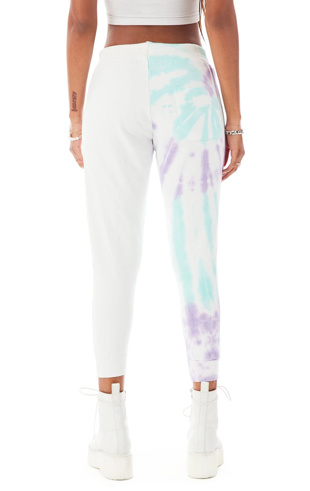 CARMAR SPLICED TIE DYE SWEATPANTS CARMAR SPLICED TIE DYE SWEATPANTS