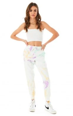 CARMAR FIREWORK TIE DYE SWEATPANTS