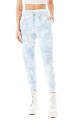 CARMAR RHINESTONE PALM TREE TIE DYE SWEATPANTS 11 CARMAR RHINESTONE PALM TREE TIE DYE SWEATPANTS