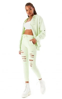 CARMAR RIPPED SWEATPANTS