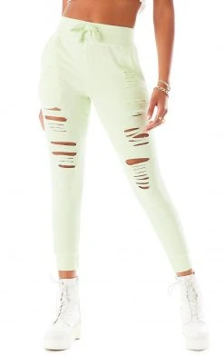 CARMAR RIPPED SWEATPANTS