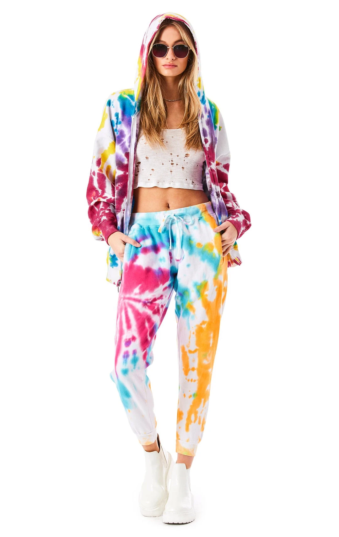 CARMAR FIREWORK TIE DYE SWEATPANTS CARMAR FIREWORK TIE DYE SWEATPANTS