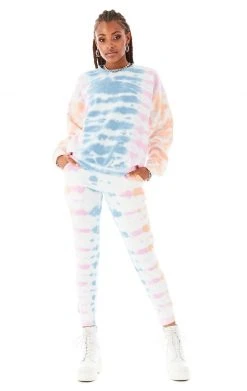 CARMAR MULTICOLOR TIE DYE SWEATPANTS