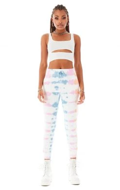 CARMAR MULTICOLOR TIE DYE SWEATPANTS