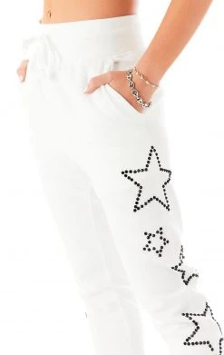 CARMAR RHINESTONE STAR OUTLINE SWEATPANTS 20 CARMAR RHINESTONE STAR OUTLINE SWEATPANTS