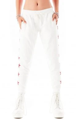 CARMAR RED STAR PATCH SWEATPANTS 17 CARMAR RED STAR PATCH SWEATPANTS