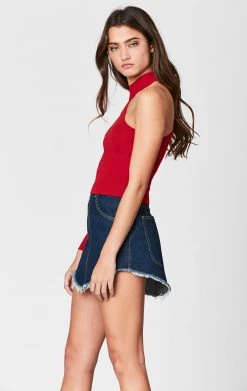 Carmar Denim SALE CUT OUT SHOULDER SWEATER