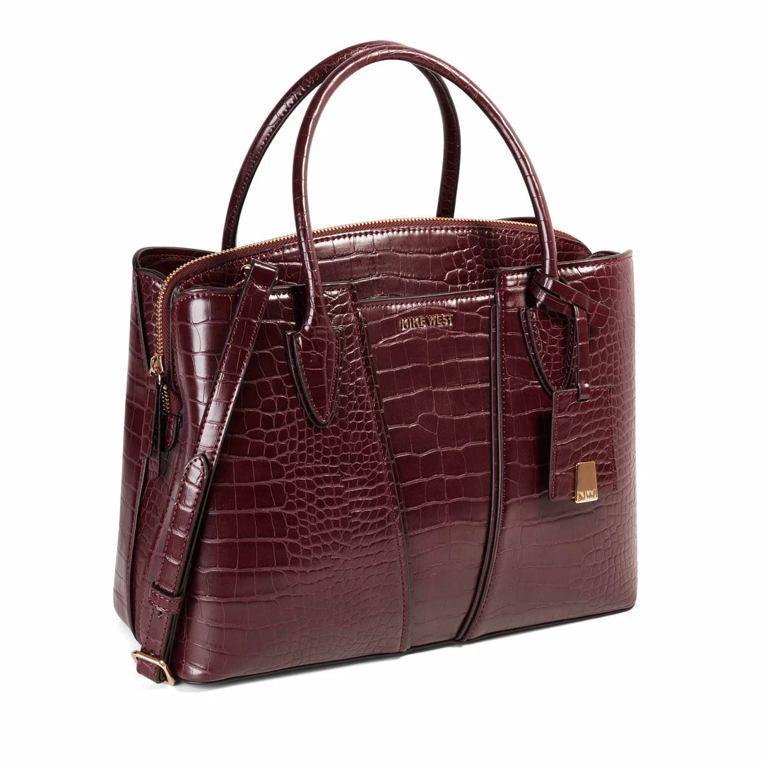 Nine West Handbags Lorraine Large Jet Set Satchel 4 Nine West Handbags Lorraine Large Jet Set Satchel