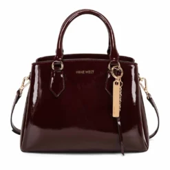 Nine West Handbags Rose Small Jet Set Satchel