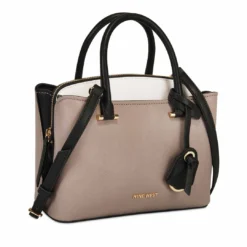 Nine West Handbags Eloise Small Jet Set Satchel