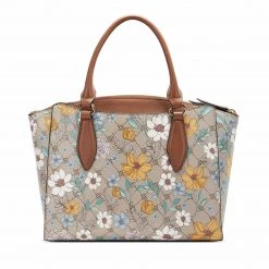 Nine West Handbags Paisley Jet Set Satchel