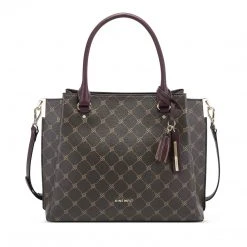 Nine West Handbags Imogen Lrg Jet Set Satchel