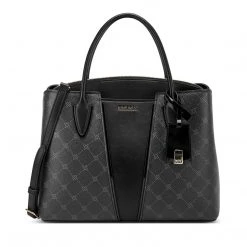 Nine West Handbags Lorraine Lrg Jet Set Satchel