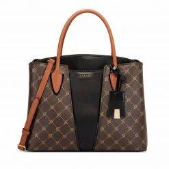 Nine West Handbags Lorraine Large Jet Set Satchel