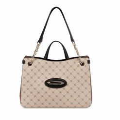 Nine West Handbags Leroux Jet Set Satchel
