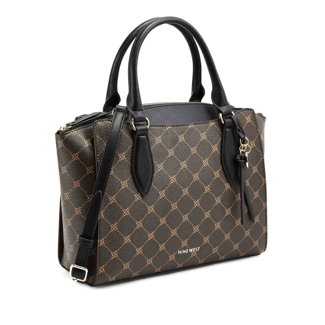 Nine West Handbags Paisley Jet Set Satchel 4 Nine West Handbags Paisley Jet Set Satchel