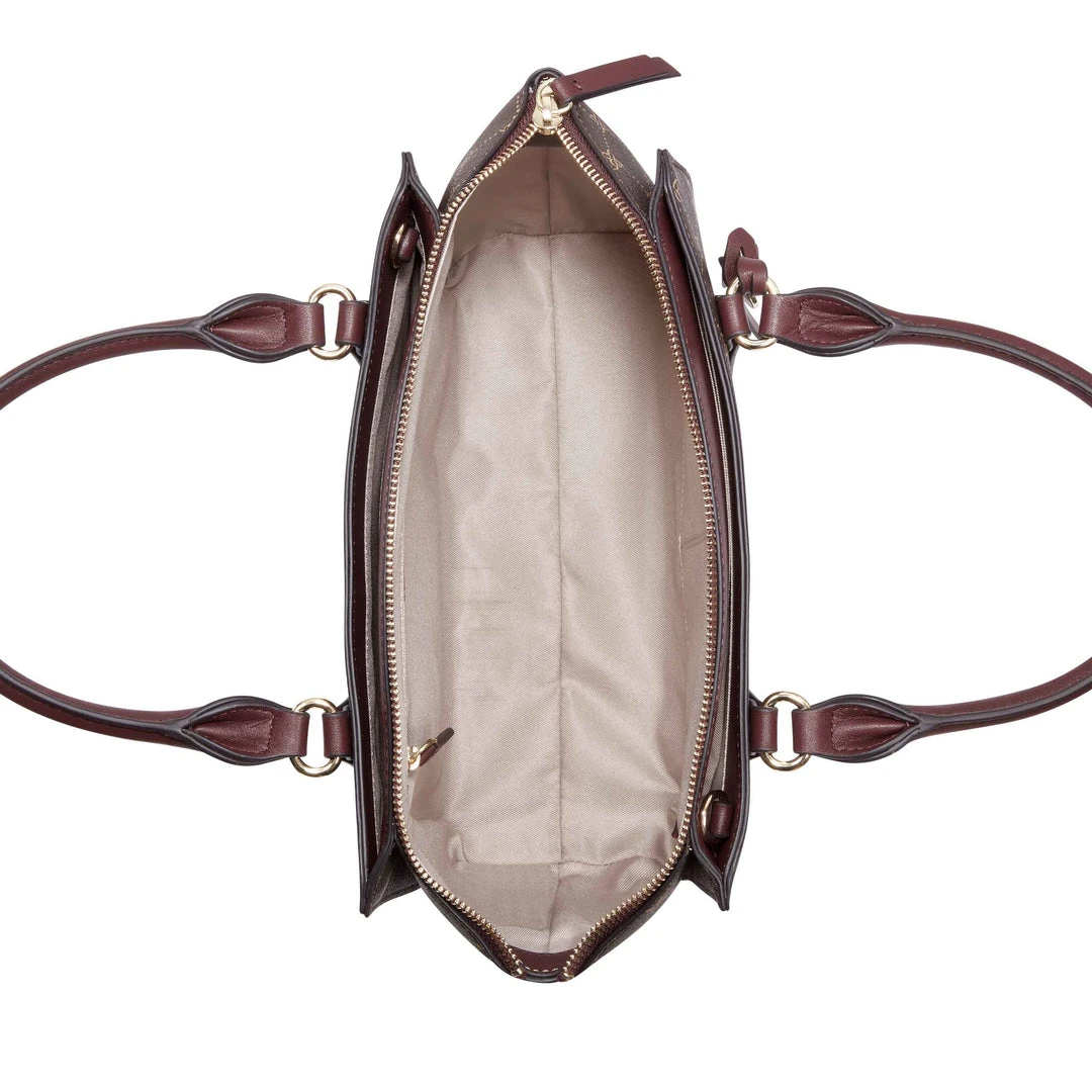 Nine West Handbags Paisley Jet Set Satchel Nine West Handbags Paisley Jet Set Satchel