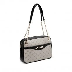 Nine West Handbags Addy Large Zip Shoulder Bag