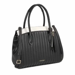 Nine West Handbags Charlize Triple Compartment Satchel