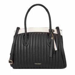 Nine West Handbags Charlize Triple Compartment Satchel