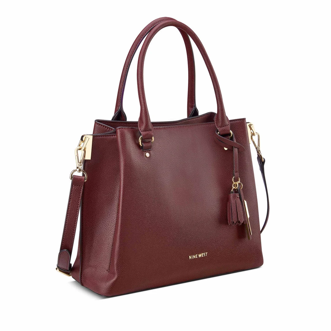 Nine West Handbags Imogen Large Jet Set Satchel 4 Nine West Handbags Imogen Large Jet Set Satchel