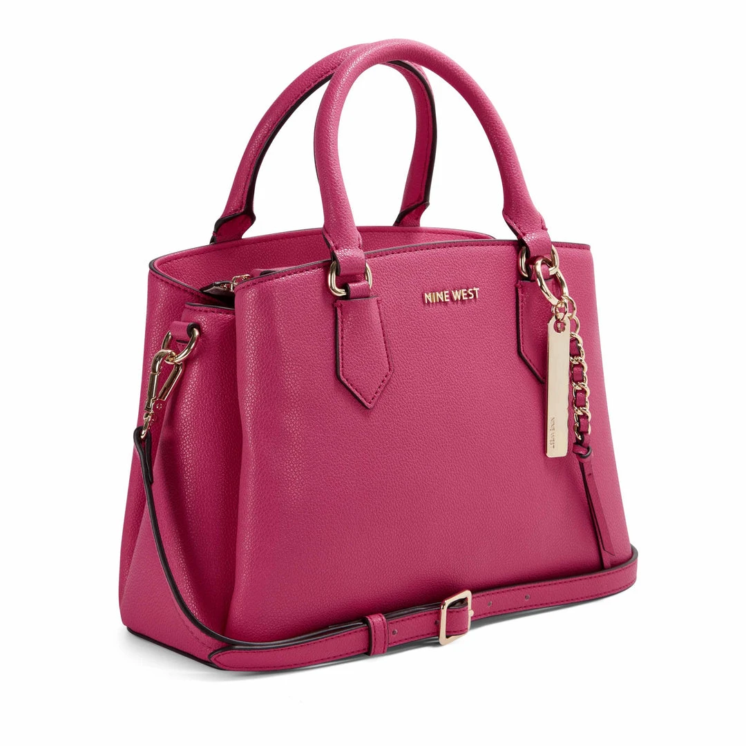 Nine West Handbags Rose Small Jet Set Satchel Nine West Handbags Rose Small Jet Set Satchel