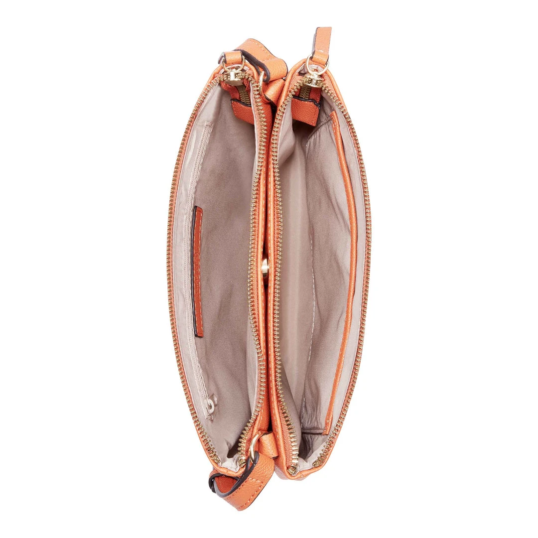 Nine West Handbags Lianna Double Zip Crossbody 6 Nine West Handbags Lianna Double Zip Crossbody