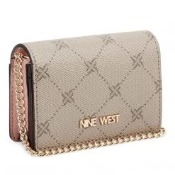 Nine West Handbags Laney Micro Chain Card Case