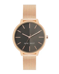 Nine West Watches Mesh Bracelet Watch