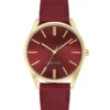 Nine West Watches Classic Strap Watch