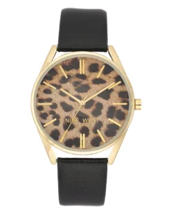 Nine West Watches Classic Strap Watch