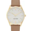 Nine West Watches Classic Strap Watch