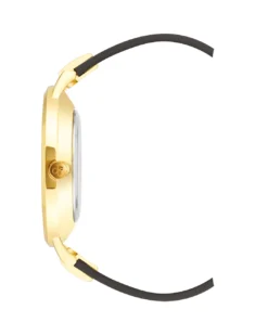 Nine West Watches Floral Dial Strap Watch