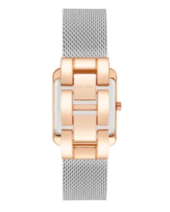 Nine West Watches Rectangular Case Mesh Bracelet Watch 7 Nine West Watches Rectangular Case Mesh Bracelet Watch