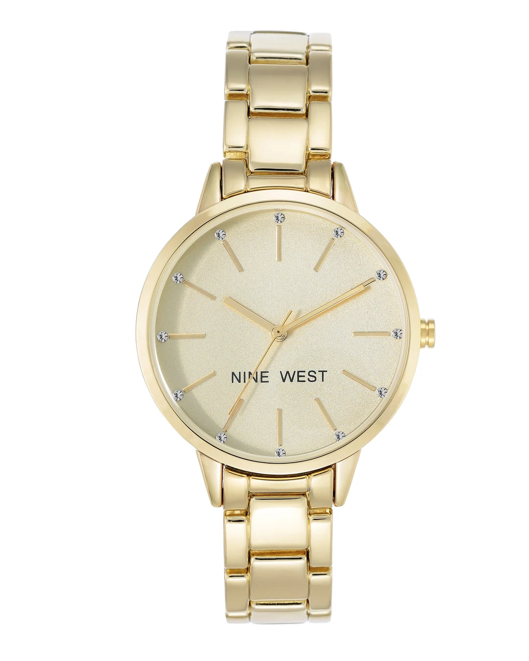 Nine West Watches Crystal Accented Bracelet Watch 3 Nine West Watches Crystal Accented Bracelet Watch
