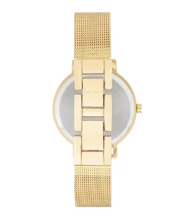 Nine West Watches Minimalist Mesh Bracelet Watch
