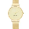 Nine West Watches Minimalist Mesh Bracelet Watch