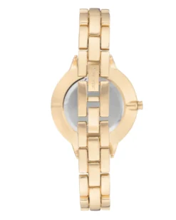 Nine West Watches Floral Dial Bracelet Watch