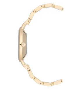 Nine West Watches Floral Dial Bracelet Watch