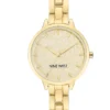 Nine West Watches Floral Dial Bracelet Watch 1 Nine West Watches Floral Dial Bracelet Watch