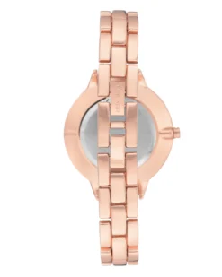 Nine West Watches Floral Dial Bracelet Watch