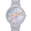 Nine West Watches Marbleized Dial Bracelet Watch