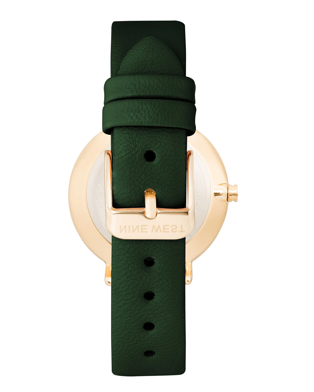 Nine West Watches Two-Tone Bezel Strap Watch Nine West Watches Two-Tone Bezel Strap Watch