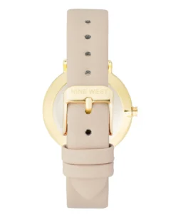 Nine West Watches Two-Tone Bezel Strap Watch 7 Nine West Watches Two-Tone Bezel Strap Watch