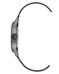 Nine West Watches Floral Dial Mesh Bracelet Watch