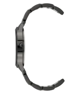 Nine West Watches Gunmetal Bracelet Watch